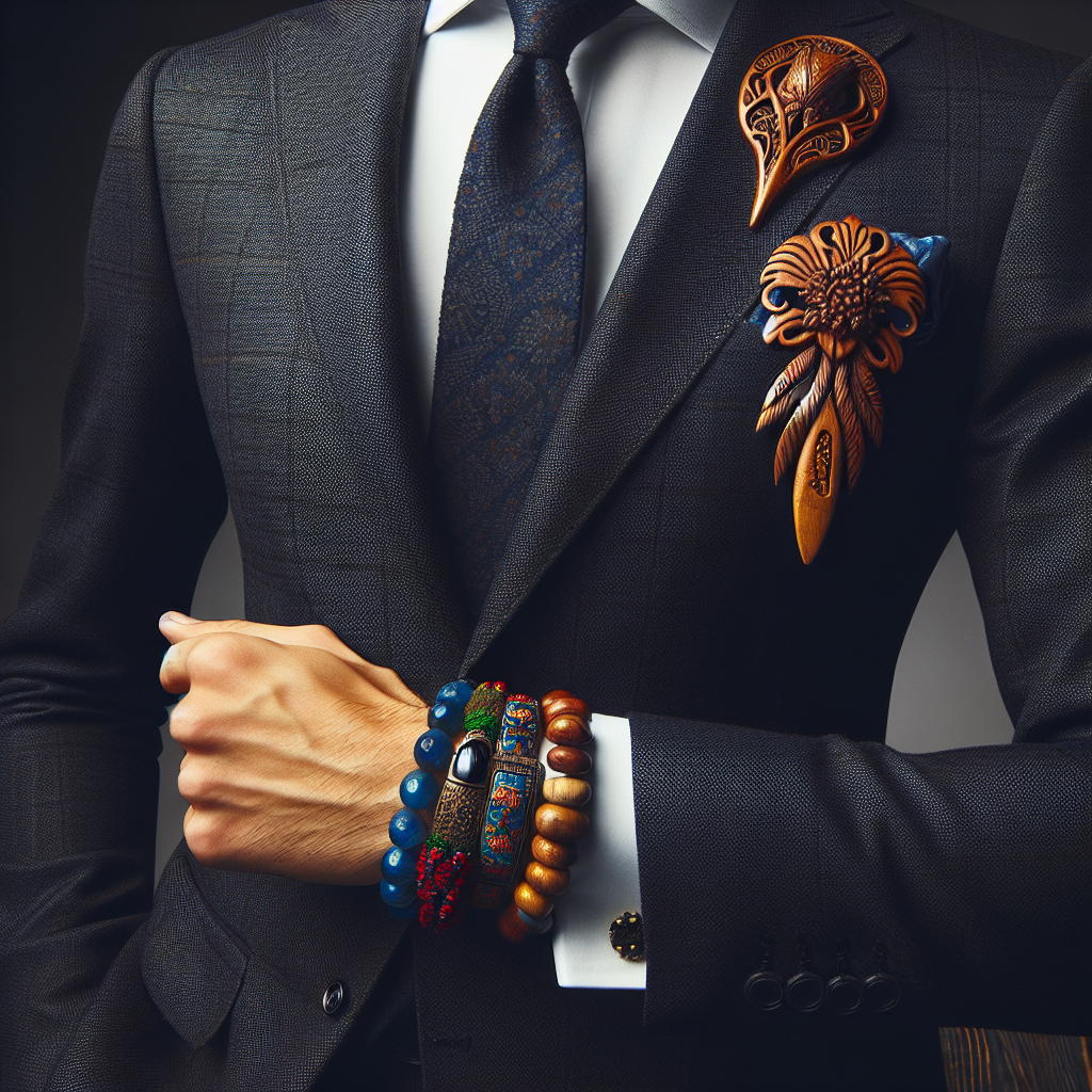 Biznesowy look z nutką lokalnego rzemiosła