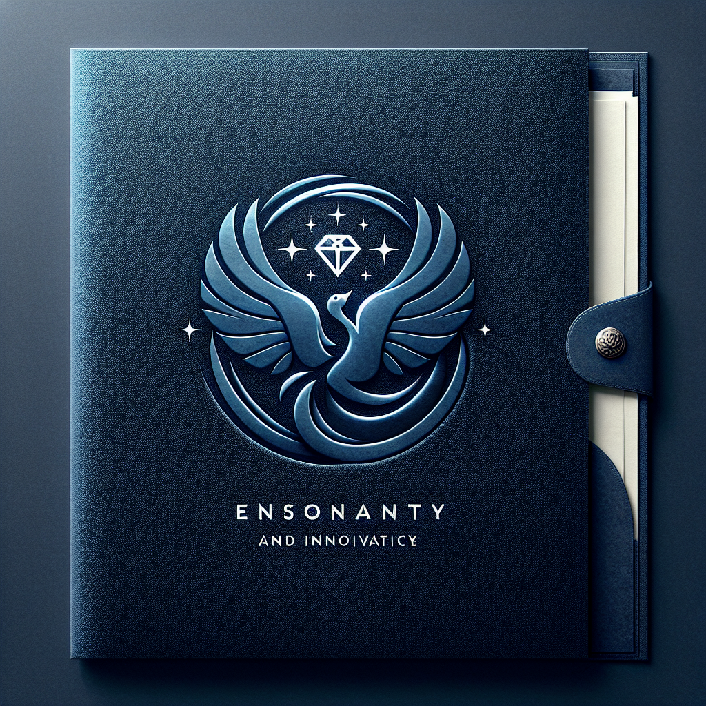 Teczka z logo firmy: więcej niż tylko przechowywanie dokumentów. Manifestacja wartości i misji Twojego biznesu