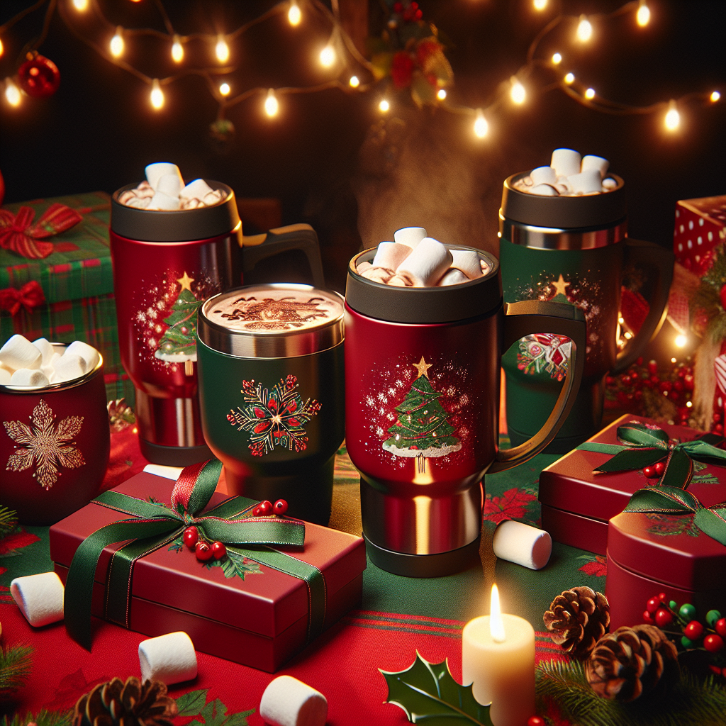 Kubki termiczne z logo na prezent świąteczny – praktyczny wybór dla wymagających klientów