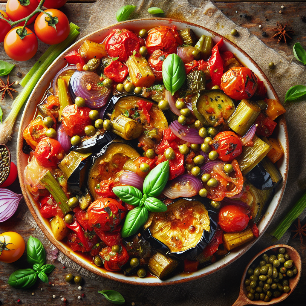 Caponata – oryginalny przepis na sycylijskie danie