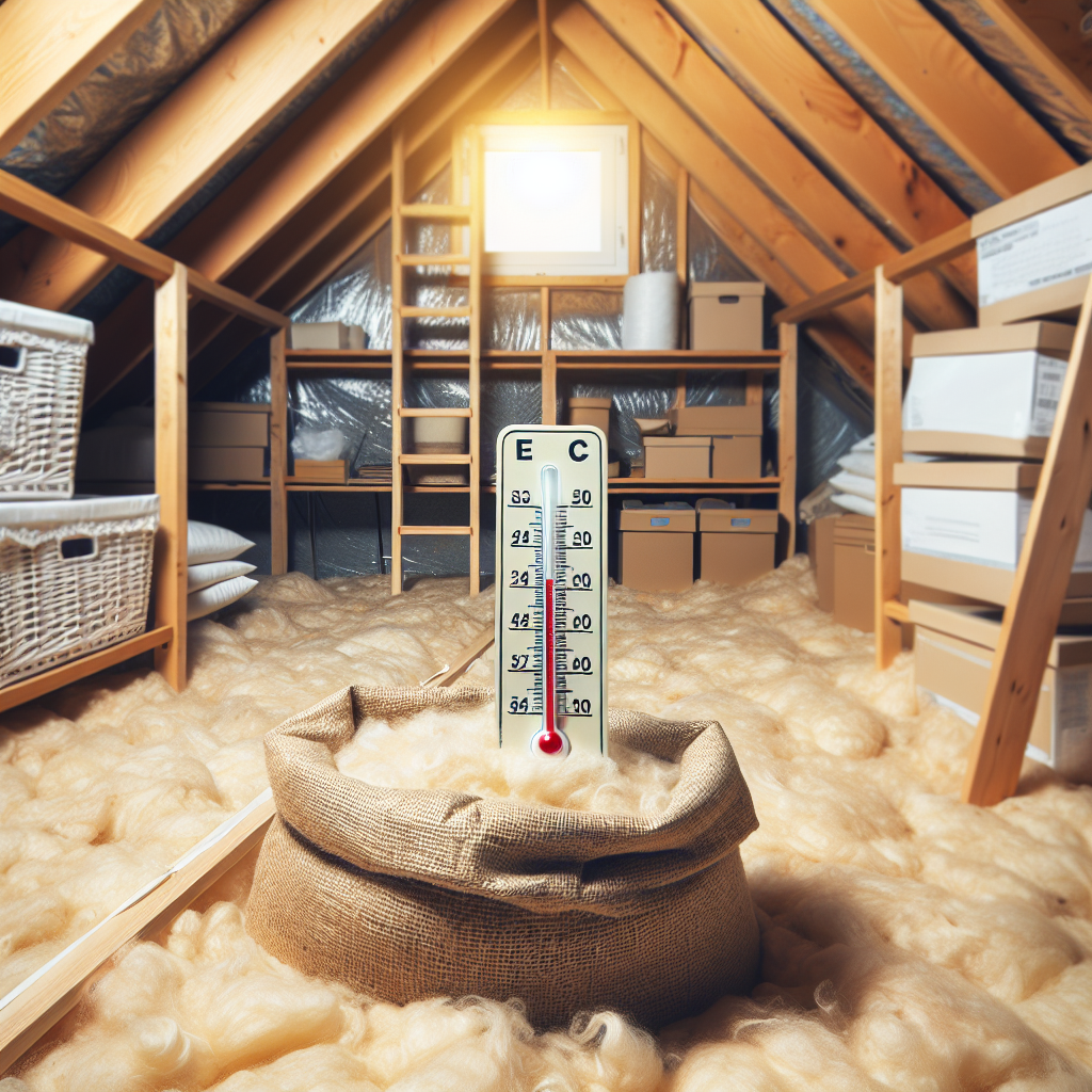 Chłodniej latem, cieplej zimą – jak celuloza stabilizuje temperaturę poddasza